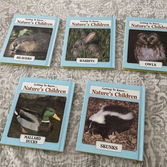 Getting To Know Natures Children Animal Books Hard Cover Bundle - Picture 2 of 8